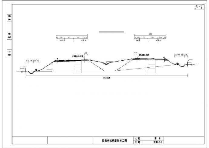 [河北]高速公路路面工程竣工图（含桥梁隧道）_图1