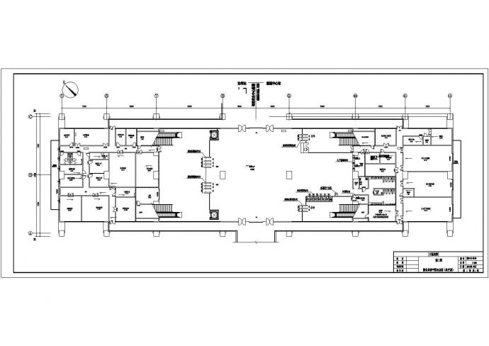 [广东]路中侧式三层高架车站系统图及设备布点图_图1