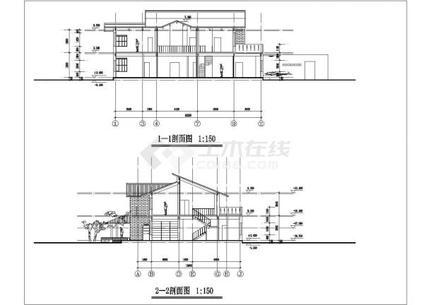 [方案]别墅设计方案集A-11型别墅-图二