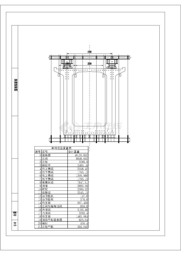 挂篮施工图设计全套（共25张图纸）-图二