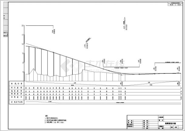 经典大桥改建设计图-图一