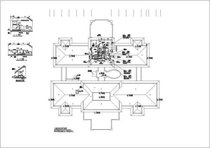 某酒店空调平面图（共7张图纸）_图1