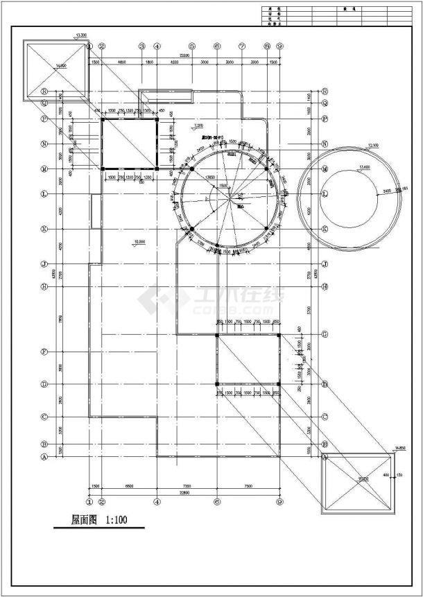 某地三层完整的幼儿园建筑施工图（经典设计，已施工完毕）-图一