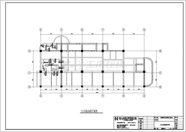 郑州31层框架剪力墙结构办公楼加固改造全套结构施工图-图二