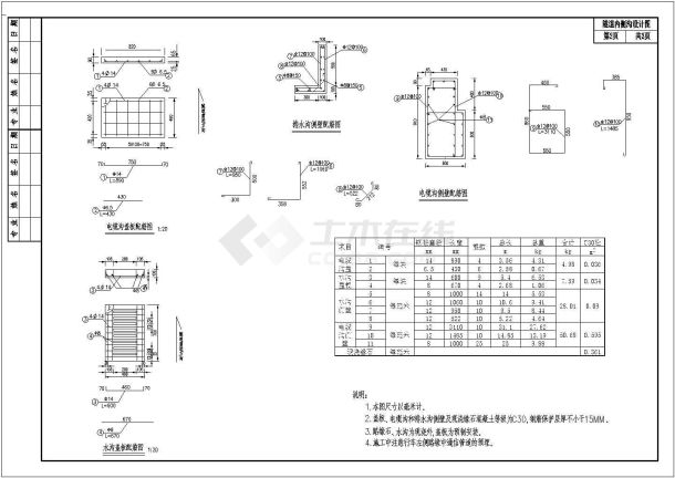 [重庆]304m城市隧道施工图设计（新奥法复合式衬砌）-图二