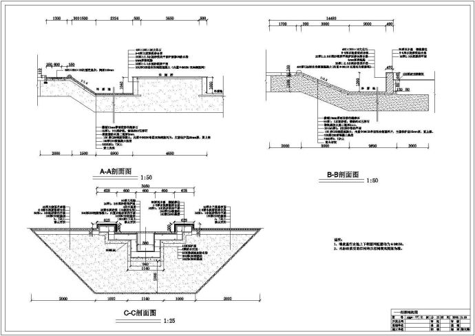 铜川广场景观工程cad竣工图_图1