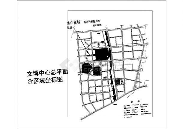 含山县2层框架博物馆建筑设计施工图（含水暖）-图一