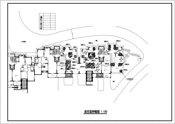  A residential area landscape design cad package - Figure 2