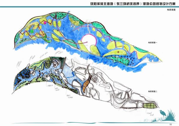 【沈阳】浑河北滩湿地公园规划设计文本-图一