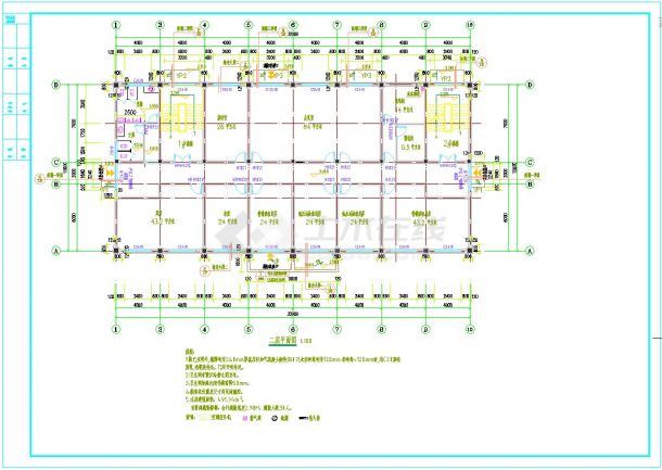 某市宝英供电所CAD规划图-图二