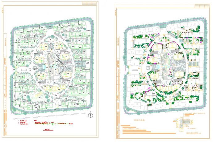 小区园林绿化设计图纸（41个CAD文件）_图1