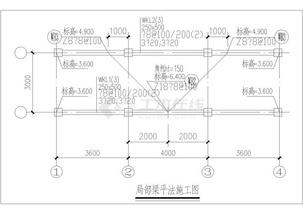 某别墅坡屋面节点构造CAD图-图二