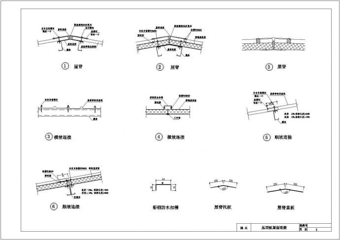 钢结构构造CAD基础详图_图1