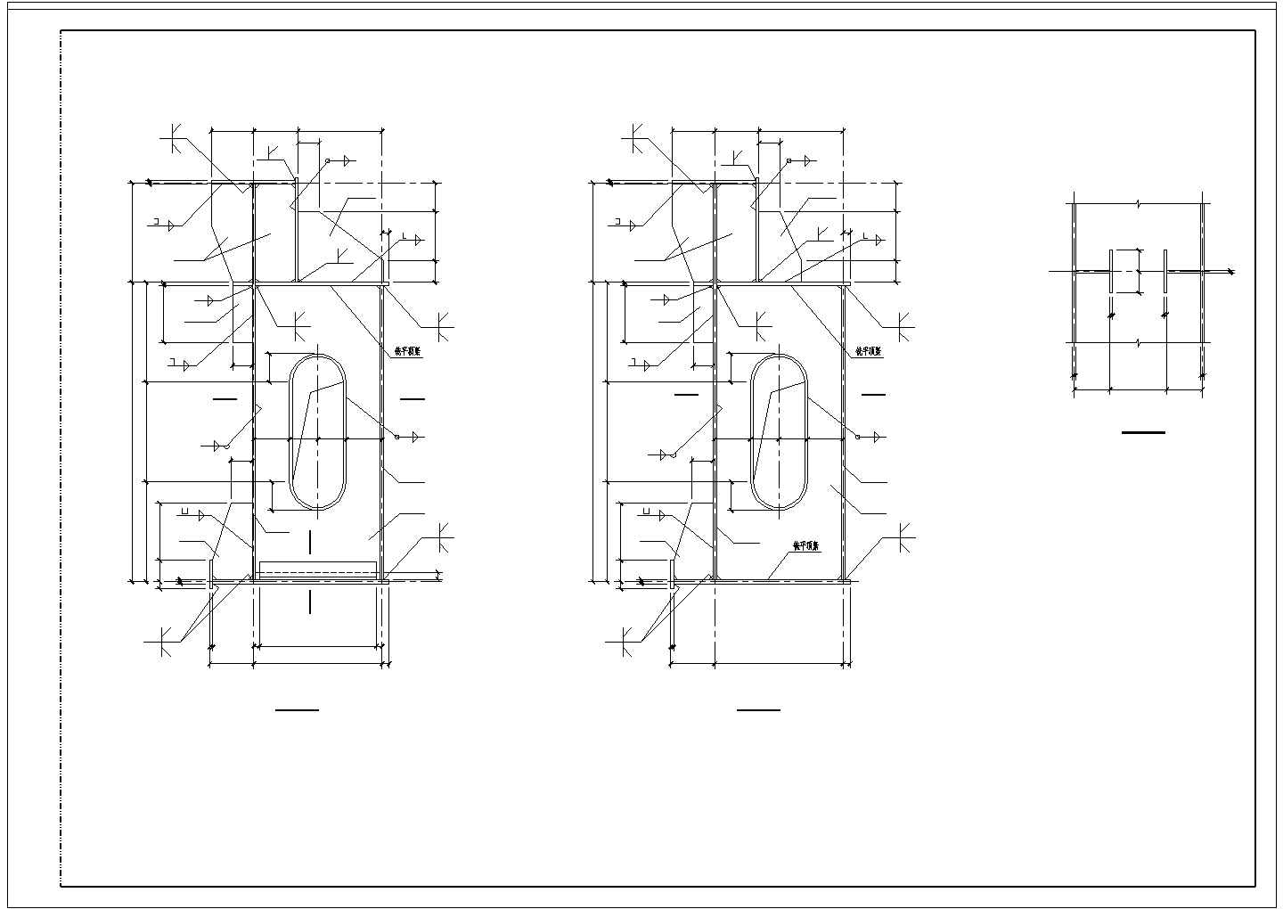 [节点详图]某箱形吊车梁结构节点构造详图(3)