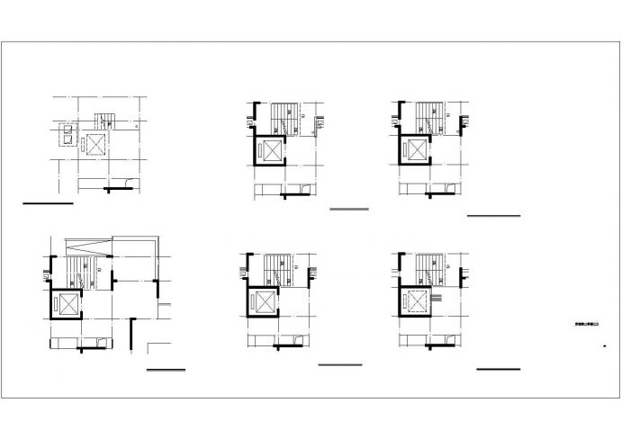 某现代化住宅楼节点结构设计cad图_图1