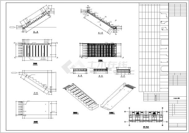 装配式住宅项目预制构件CAD详图-图一