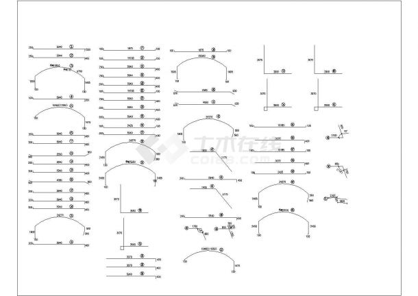 [节点详图]某污水厂氧化沟配筋节点构造详图-图一