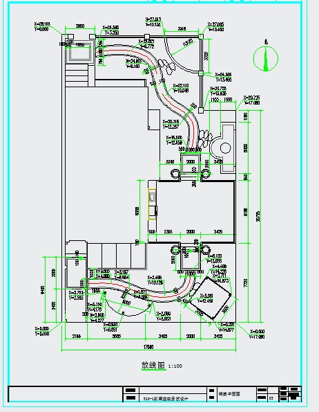 私人别墅庭院景观设计整套CAD基础详图_图1