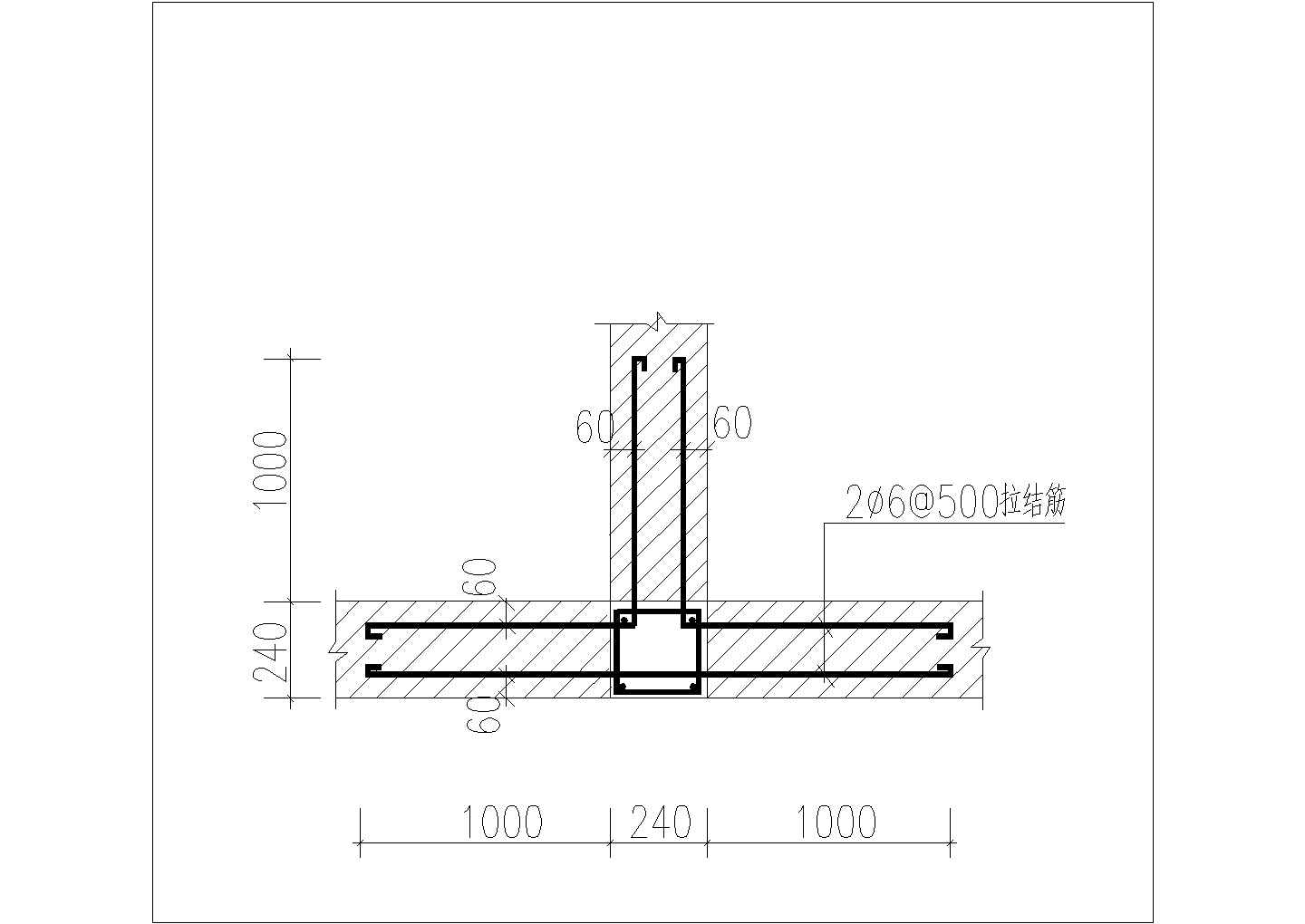 [节点详图]构造柱与墙体连接构造详图