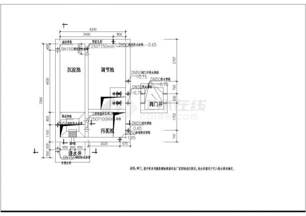 MBR工程工艺设计图，包括工艺施工图、土建图等-图二