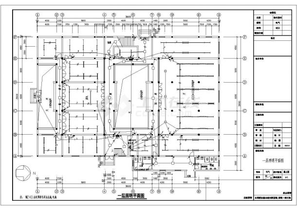 某二层宫殿保护纪念馆电气设计施工图-图二