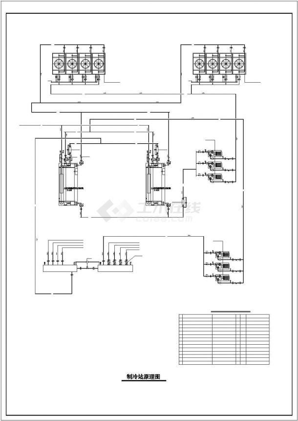 【滁州】商业综合楼暖通空调设计施工图-图一