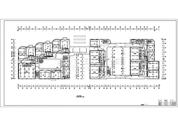 某地2层幼儿园电气设计全套施工图-图二