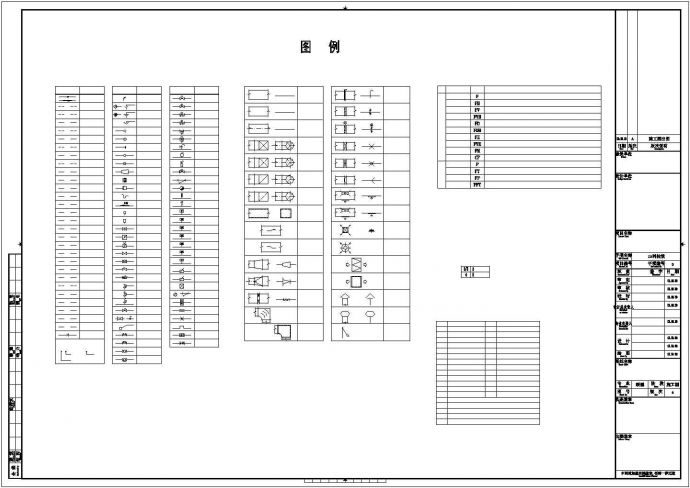 【江苏】科技馆VRV空调系统设计施工图纸_图1