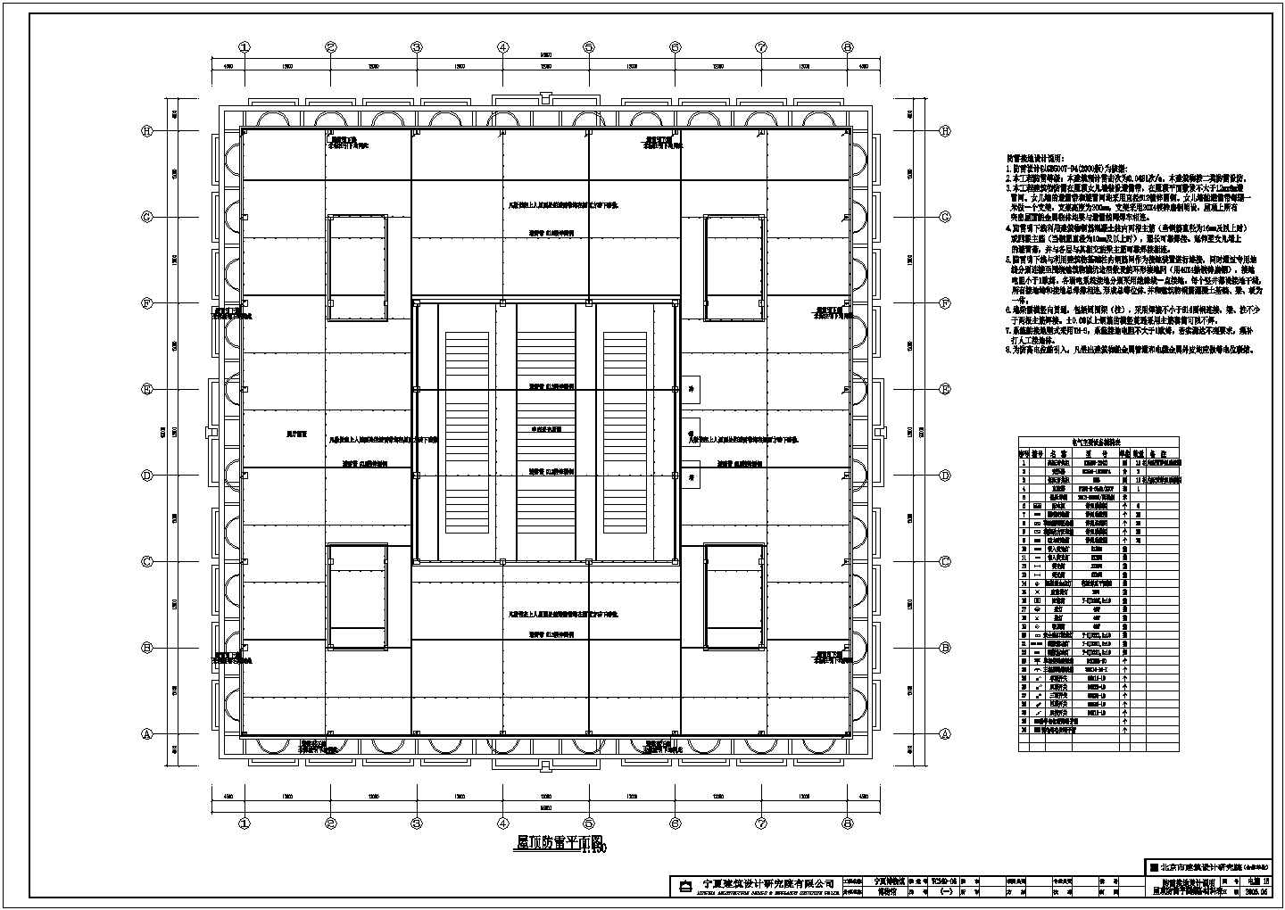 【宁夏】某三层博物馆强电设计全套施工图