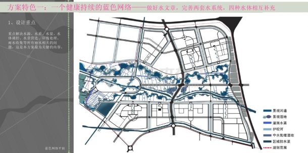 【天津】“景观田”校园规划设计方案-图二