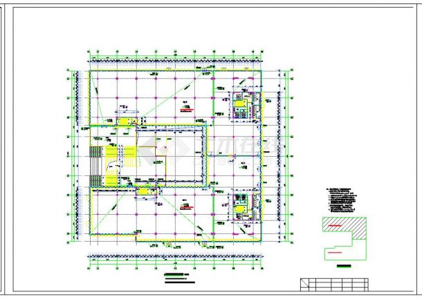 伊美生物科技产业园区6号楼建筑设计施工图-图二