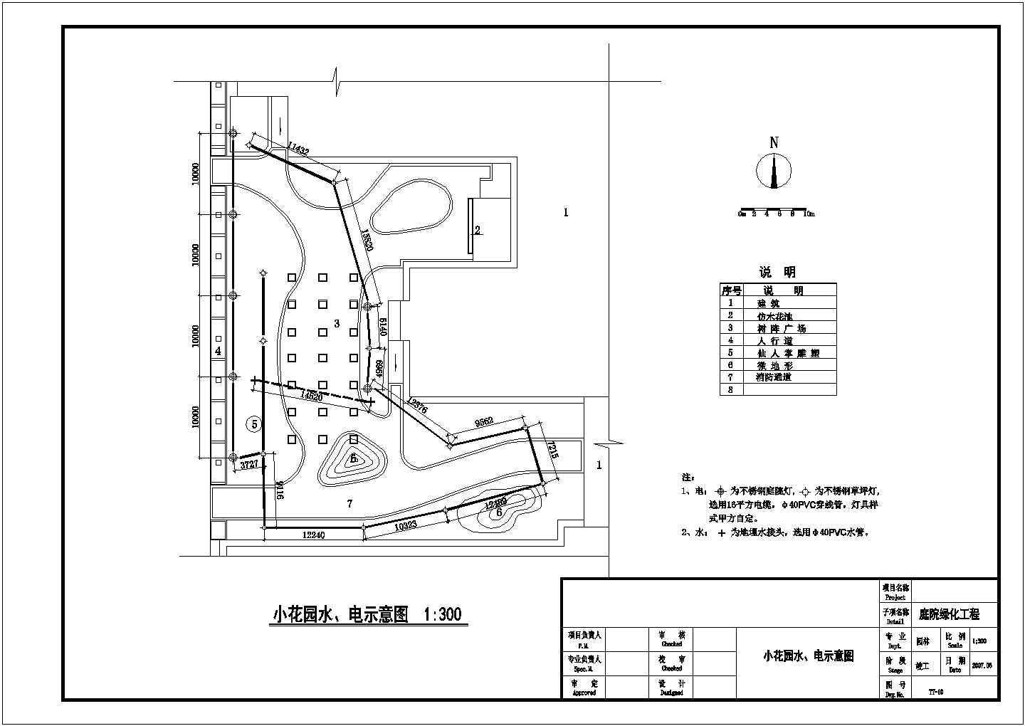 精品小型休闲广场CAD图