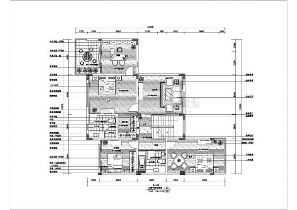 木渎苏园中式别墅装饰装修方案设计图-图二