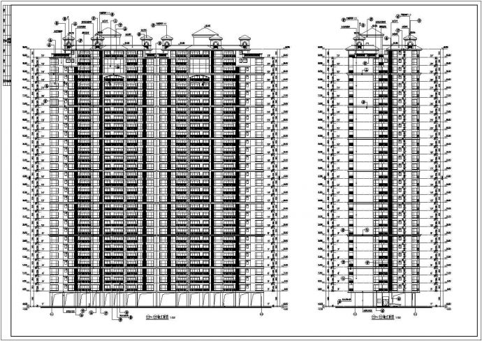 某31层剪力墙高层住宅建筑设计施工图_图1