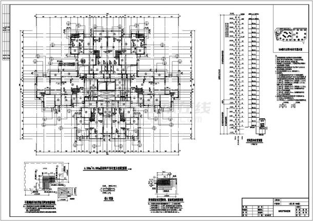 【重庆】33层剪力墙结构住宅楼结构设计施工图-图一