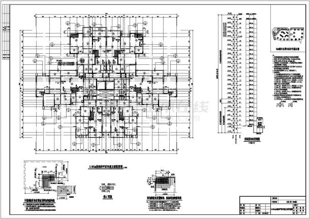 【重庆】33层剪力墙结构住宅楼结构设计施工图-图二