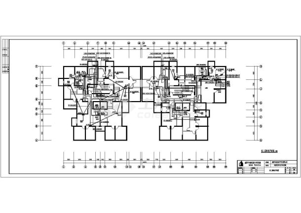 【陕西省】某地27层住宅楼电气施工图-图二