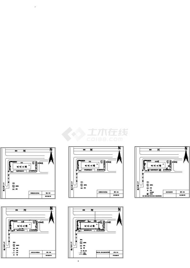 上海某化工框架更衣大楼工程施工组织设计-图一