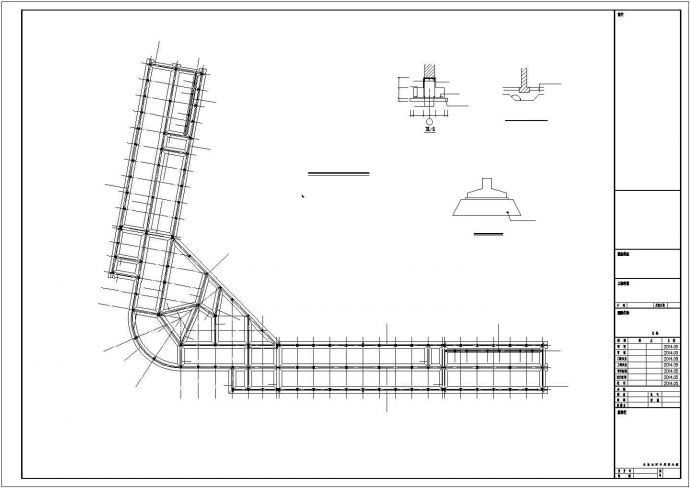 二层框架结构住宅楼结构设计施工图_图1