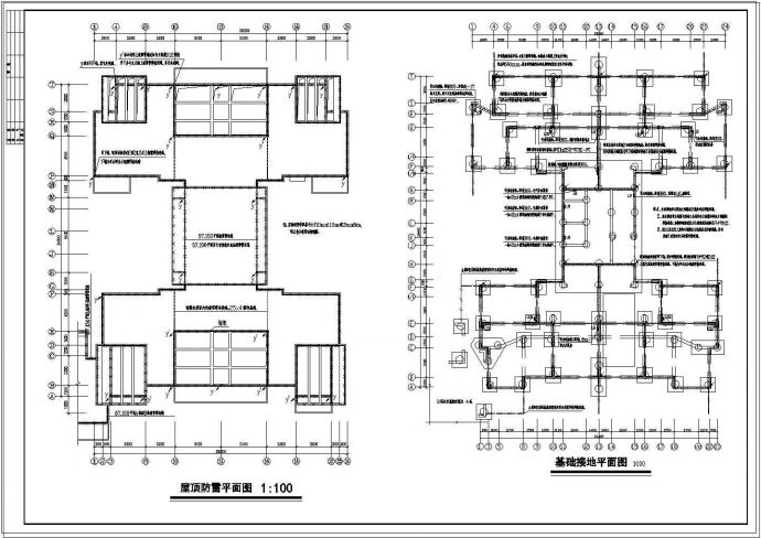 某17层高层住宅电气全套设计施工图_图1