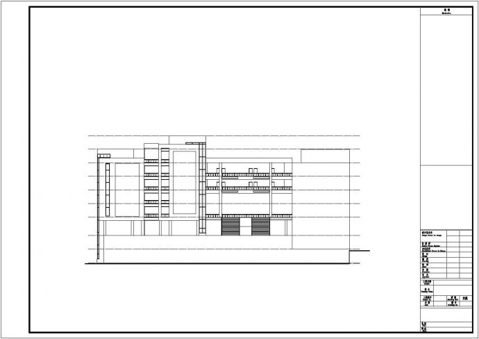 【重庆】5层现代风格小学教学楼建筑方案图（含有效果图）_图1