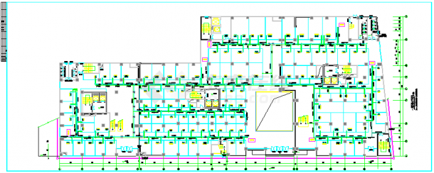 【广西】商业广场商住楼空调通风防排烟系统设计施工图（中央集中式空调）-图二