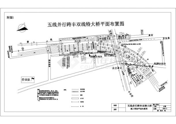 新建北京动车段工程某特大桥连续梁施工方案-图一