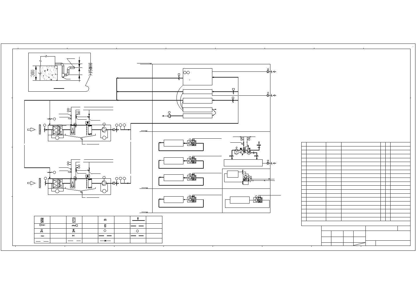 【浙江】电厂集控楼集中式空调通风防排烟系统设计施工图（特殊区域）