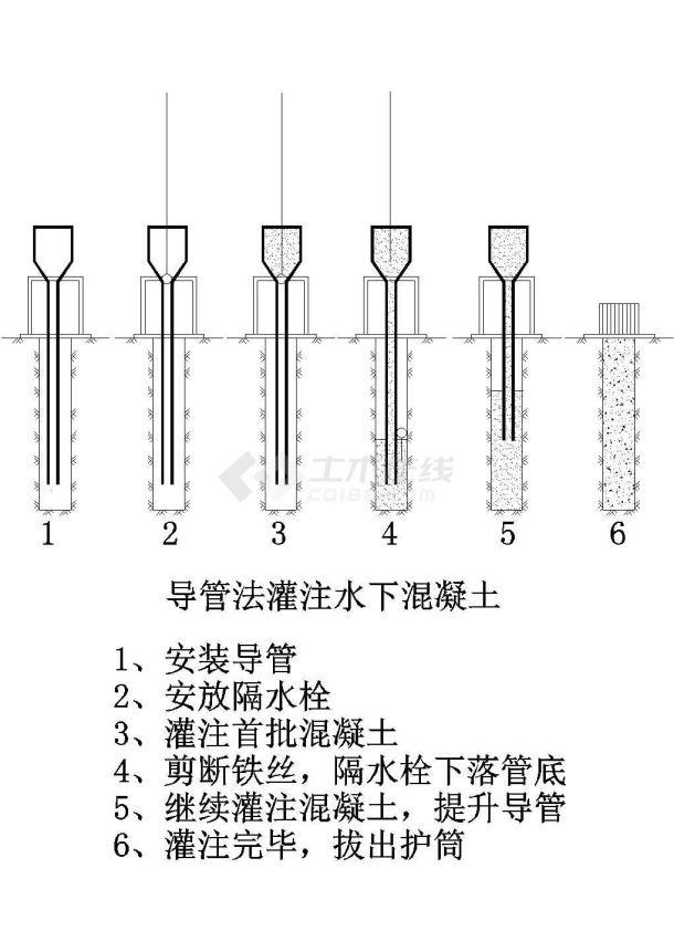 某广场栈道栈桥工程施工组织设计-图一