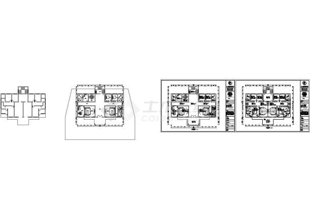 乡下363平方两层别墅方案建筑设计平面图-图一