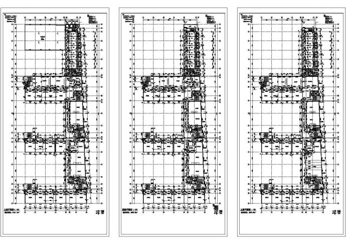 某中学全套建筑施工CAD设计图纸_图1