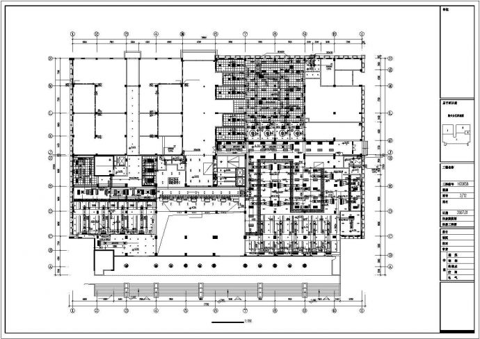 【惠州】某大厦通风空调系统设计图纸_图1