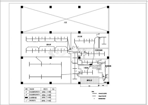 【河北】餐馆电气照明系统设计图纸（3张）-图二