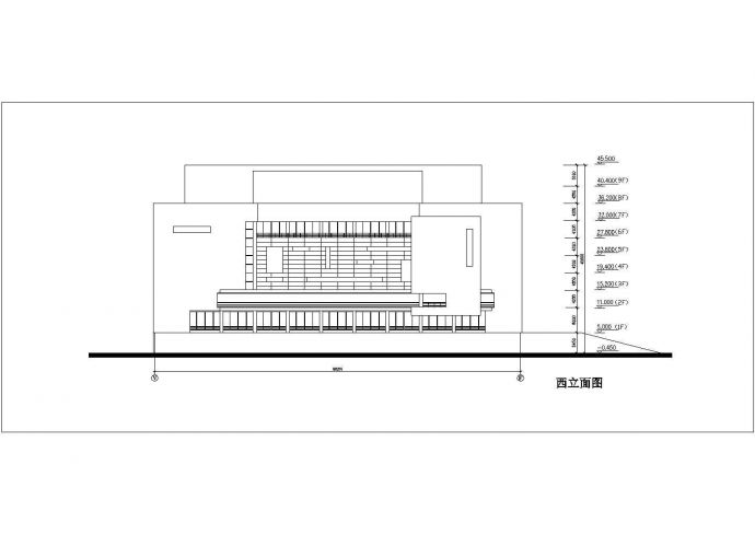 【丹阳】某九层行政办公楼建筑方案图_图1